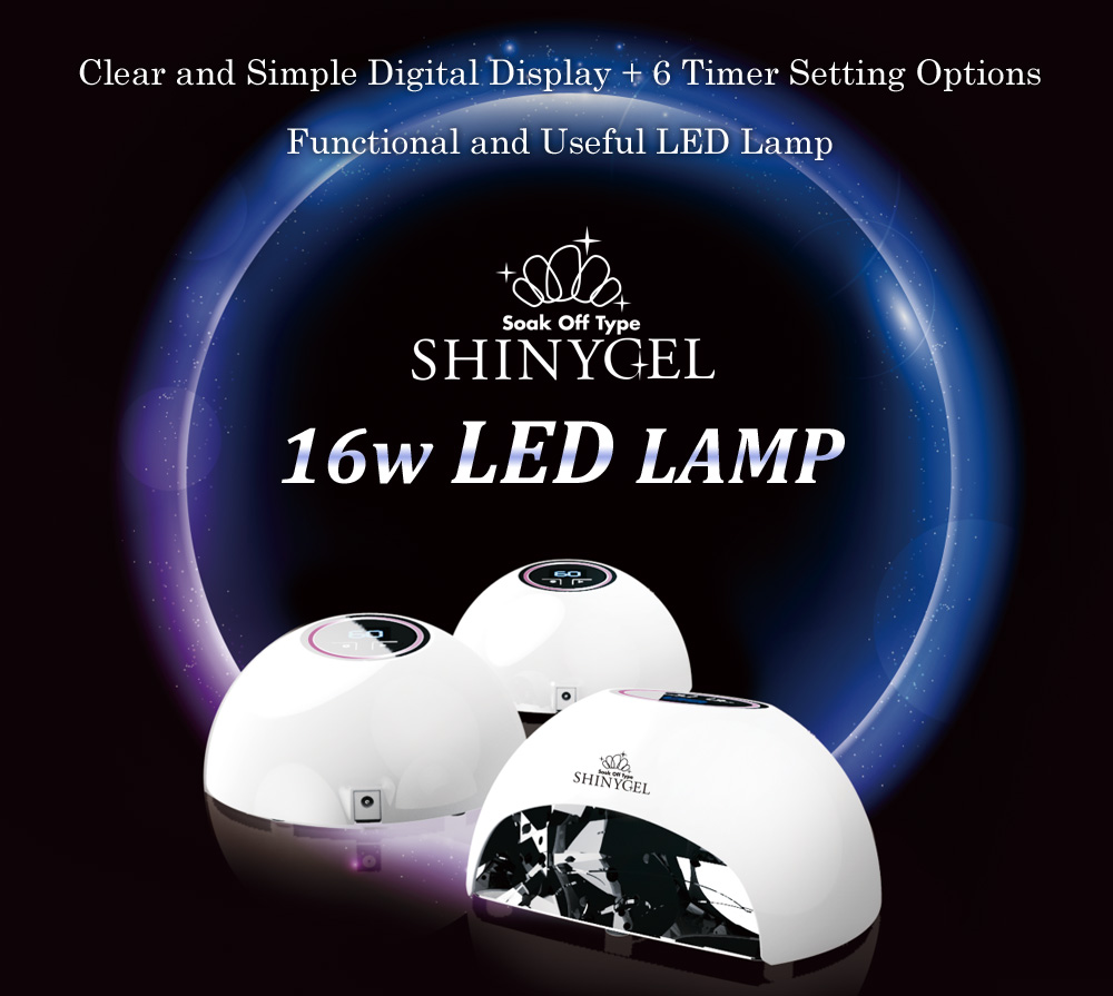 SHINYGEL 16W LED Lamp | English | SHINYGEL PRO SHOP