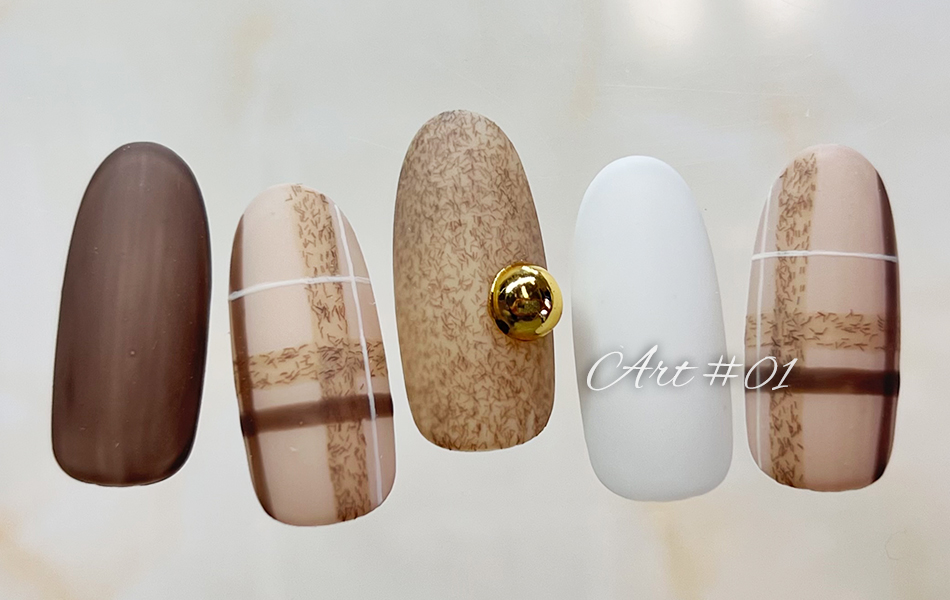 あったか素材のファブリックネイル_01